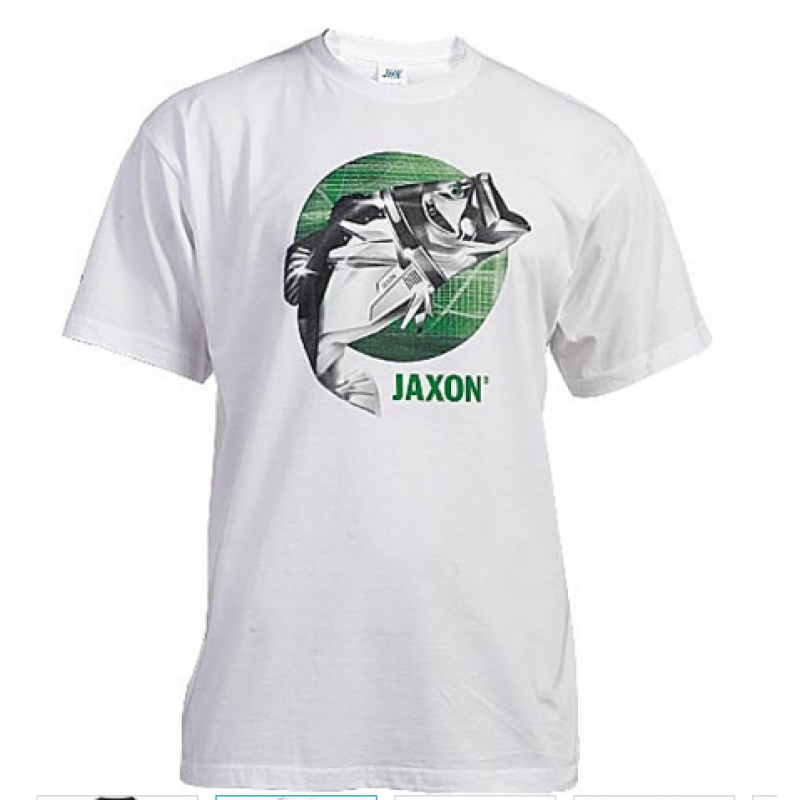  JAXON bela majica - WHITE FISH
