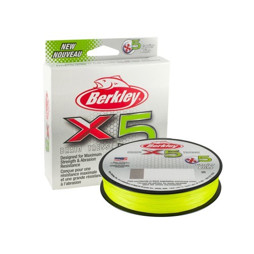 Berkley Fluo Green X5 - 150m