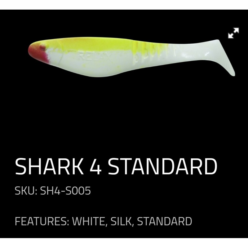 Relax Shark Shed Standard 4 - 10cm  (10 kom.u zipp...